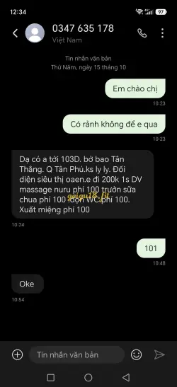 Ảnh đánh giá gái gọi