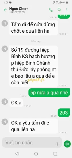 Ảnh đánh giá gái gọi