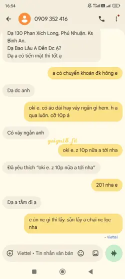 Ảnh đánh giá gái gọi