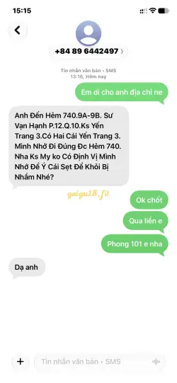 Ảnh đánh giá gái gọi