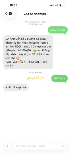 Ảnh đánh giá gái gọi