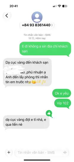 Ảnh đánh giá gái gọi