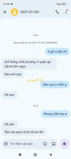Ảnh đánh giá gái gọi