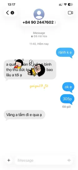 Ảnh đánh giá gái gọi