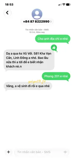 Ảnh đánh giá gái gọi